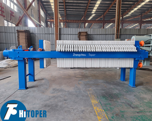 Chemical Filter Press Magnesium Sulphate Filtration For Fertilizer Plant Separation