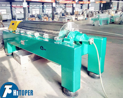 Industrial Decanter Centrifuge Offering Separation of Solid Sediments and Liquid Phases in Slurry Processing Applications