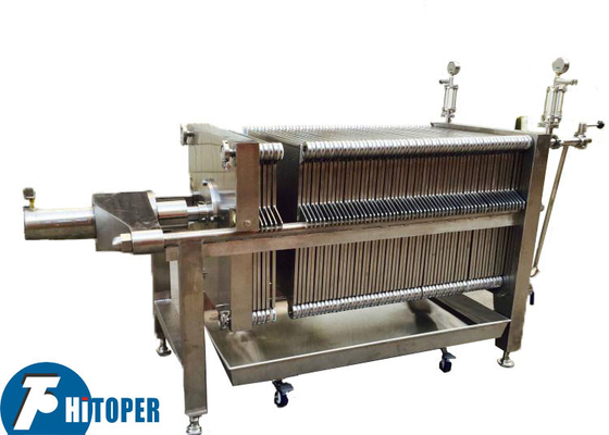 Precision Sterilization Plate And Frame Filter Press For Beverage Clarification