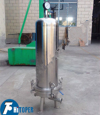 High Capacity Cartridge Filter Housing for Water Oil Paint and Other Liquid Purification Processes in Multiple Industries