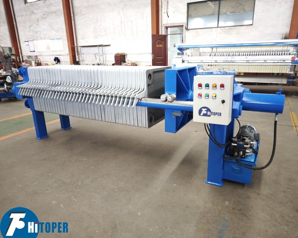High Pressure and High Temperature Resistant Cast Iron Filter Press for Oil Industry Filtration