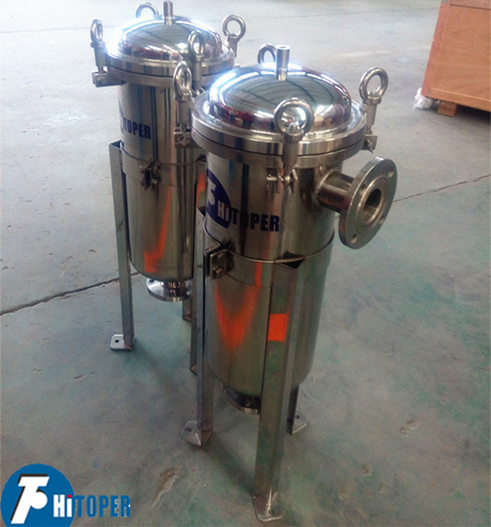 Stainless Steel Bag Filter Housing with High Working Pressure Support and Large Flow Rate Capacity for Solid Liquid Separation