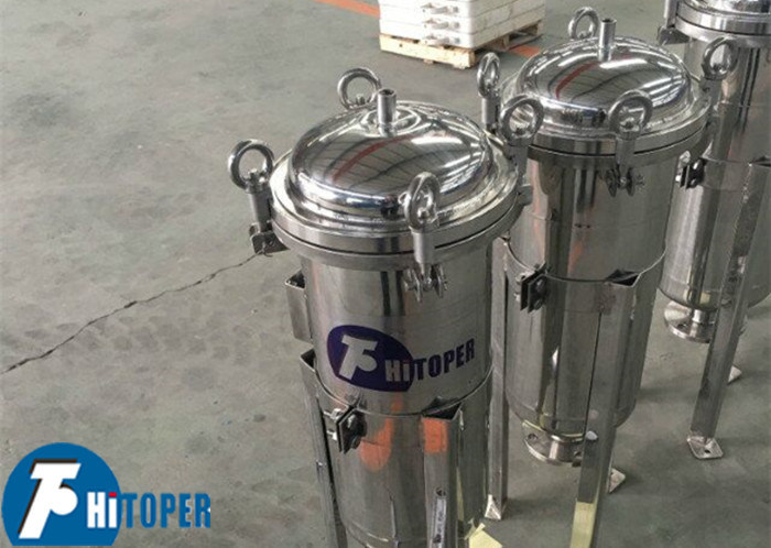 High Capacity Bag Filter Housing Suitable for Various Industrial Liquids with Low Pressure Drop Characteristics