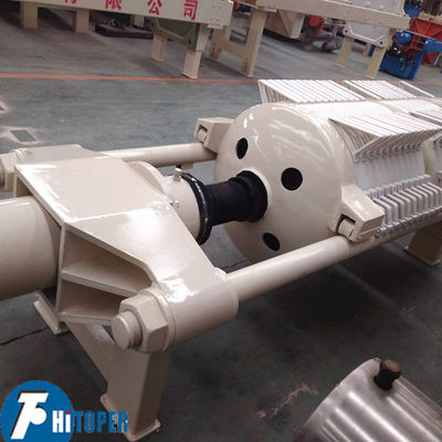 Filter Press Pelat Bulat dengan Pelat Filter PP yang Diperkuat dan Sistem Penekanan Hidrolik untuk Pemisahan Lumpur Industri