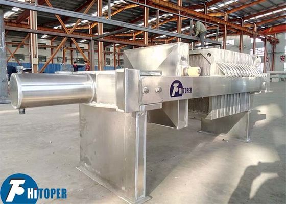 Press Filter Plat Industri dan Frame dengan Area Filter Besar untuk Pemisahan Cairan Padat dalam Minyak Makanan Minuman Kimia dan Metalurgi