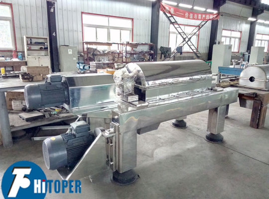 Sentrifus Dekanter Industri Hemat Energi dengan Material Baja Tahan Karat Dirancang untuk Pemisahan Padat Cair Berkelanjutan dalam Pengolahan Makanan