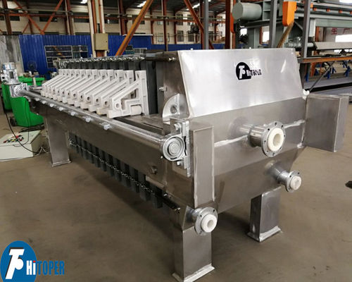 Filter Press Stainless Steel Tahan Lama dengan Pelat SS304 SS316L dan Berbagai Media Filter untuk Industri Elektroplating, Minuman, dan Kimia