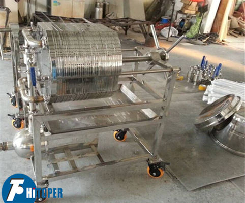 Mesin Filter Plat dan Bingkai Stainless Steel dengan Segel Gel Silika Tahan Suhu Tinggi untuk Filtrasi Bebas Kebocoran
