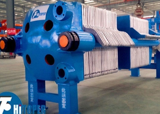 Filter Press Besi Cor Menampilkan Kompresi Hidrolik dan Mekanis untuk Filtrasi Efektif dalam Aplikasi Industri