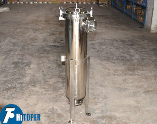 Perumahan Filter Kantong Industri Dengan Dukungan Keranjang Baja Berkualitas dan Penggantian Kantong Filter Nyaman untuk Filtrasi Cairan