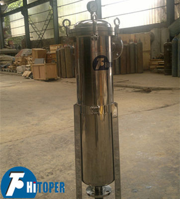 Rumah Filter Kantong dengan Tekanan Kerja 0.5Mpa dan Luas Filter 0.25 Meter Persegi untuk Aplikasi Pengolahan Air Limbah